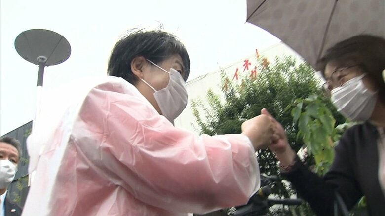 前回選では初めて得票率が50％を超えた（2021年10月）