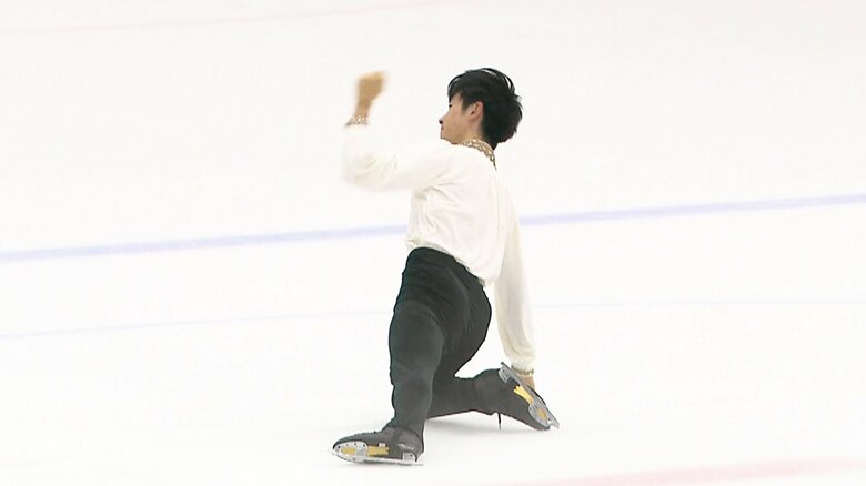 ガッツポーズを見せた壷井（近畿選手権）