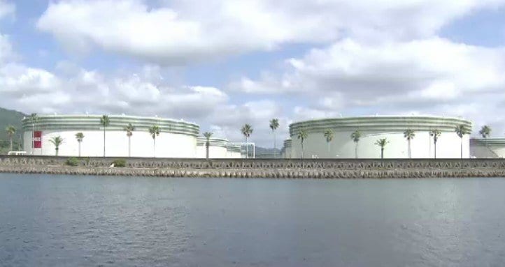 ENEOS喜入基地（鹿児島市）