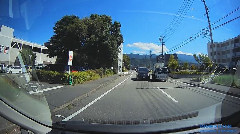 ドライブレコーダーより