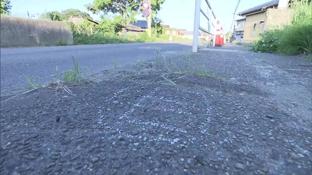 事故が起きた現場は通学路にもなっている場所