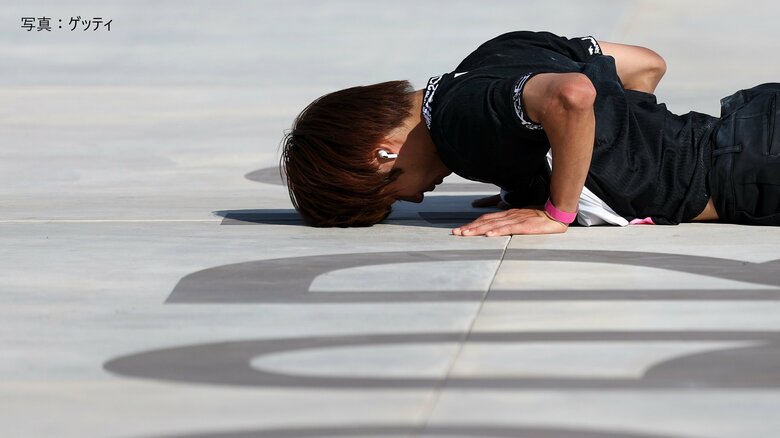 3連続で失敗した堀米選手