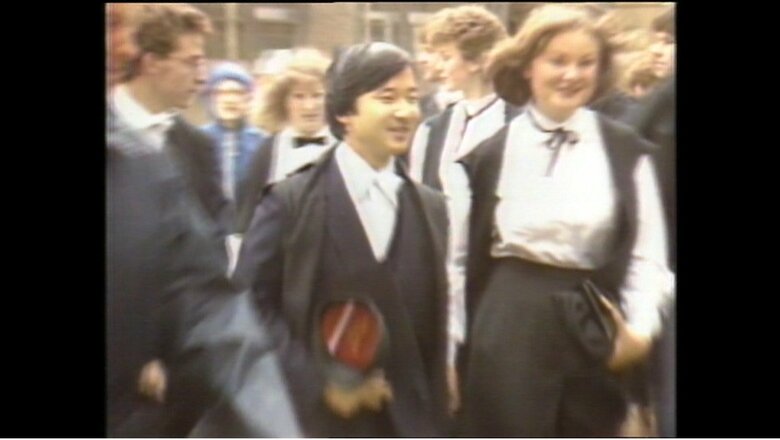 オックスフォード時代の陛下（1983年10月）