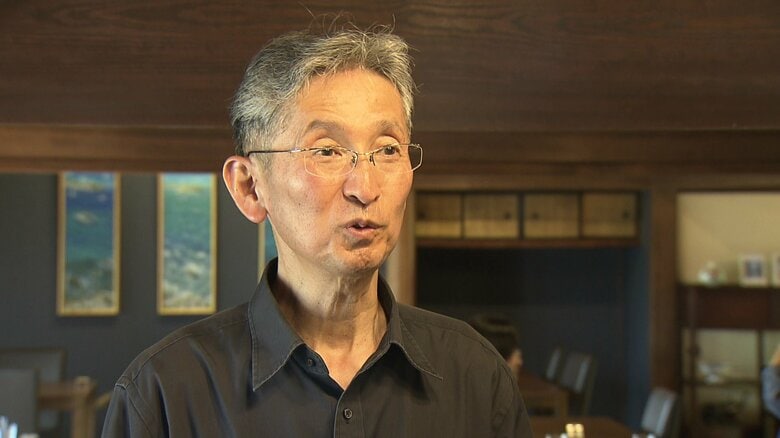 店主の内田繁治さん