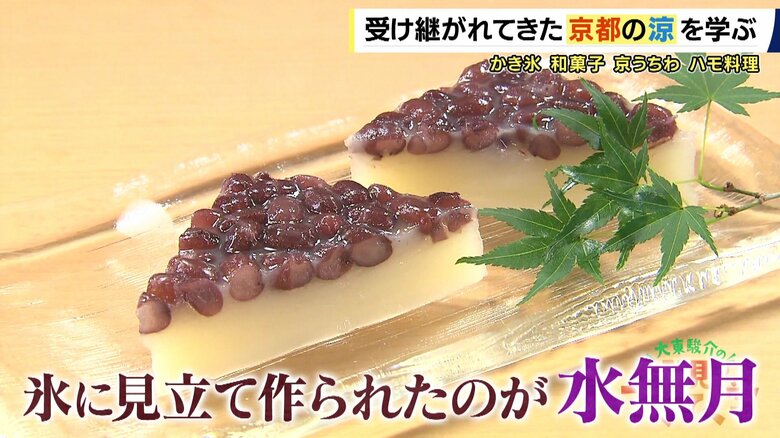 京都発祥の和菓子「水無月」