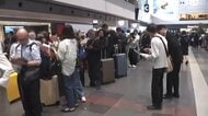 航空管制トラブルの影響　羽田空港は夜になっても混雑続く…これまでに日本航空178便、全日空30便が欠航