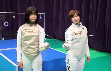 憧れていた選手と対決!フェンシングで全国3連覇した天才キッズがプロに挑む