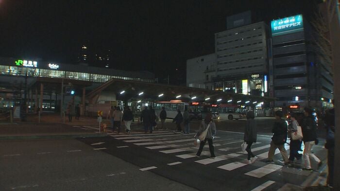 万代口バスターミナル