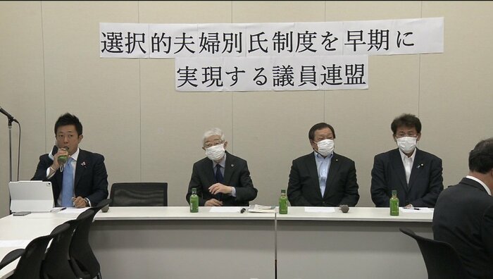 自民党有志議員による会合(6月10日)