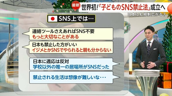 SNS禁止についての意見
