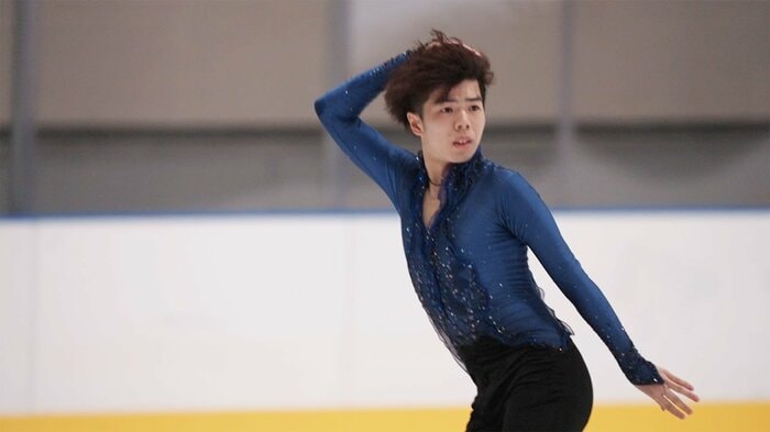 シーズンベストをマークした佐藤駿のショート(東京選手権)