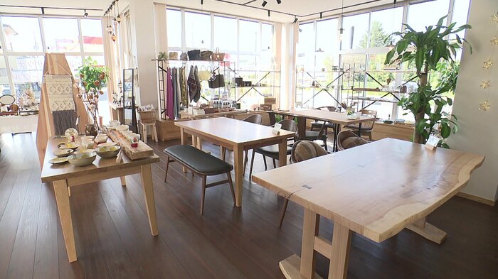 関連会社の白岩工務店 ケヤキの加工を得意とする
