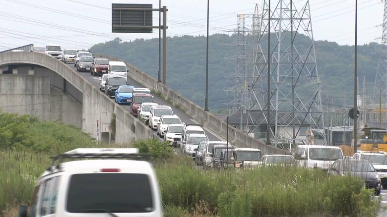 「渋滞緩和のための道路」で渋滞増加…岡山西バイパスの“高架本線”完成で本当に車の流れは変わるのか？｜FNNプライムオンライン