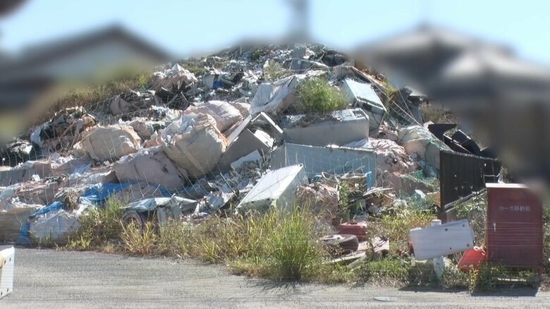 住宅地に５m“ゴミの山” 悪臭、迷惑行為･･･住民が抱える不安と苦悩　ついに行政代執行へ｜FNNプライムオンライン
