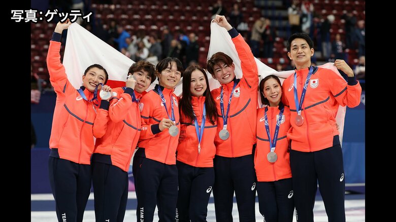 激戦のフィギュア団体は銀メダル！坂本花織は渾身の演技…“りくりゅう”＆佐藤駿は自己ベスト　ミラノ・コルティナ五輪｜FNNプライムオンライン