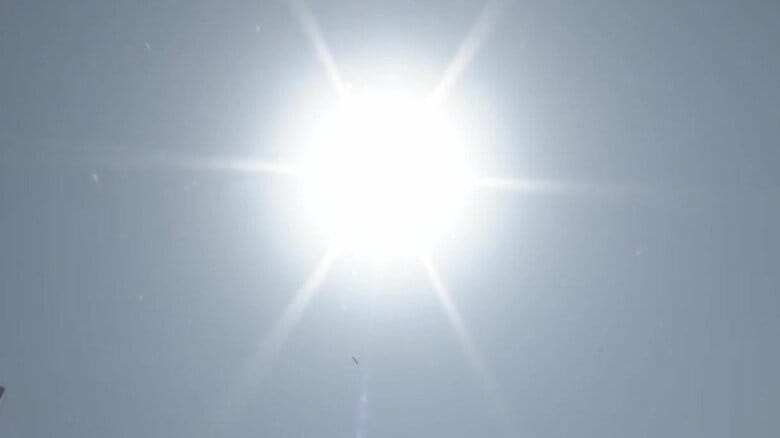 関東で今年初の40度超えか　「ダブル高気圧」で災害級の暑さ続く　熱中症に厳重警戒を｜FNNプライムオンライン