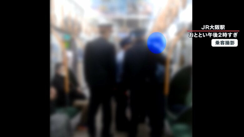 【独自】電車内でマスクなしトラブル　乗客からは「降りろ」コール　「緊急事態」要請直前の大阪駅で｜FNNプライムオンライン