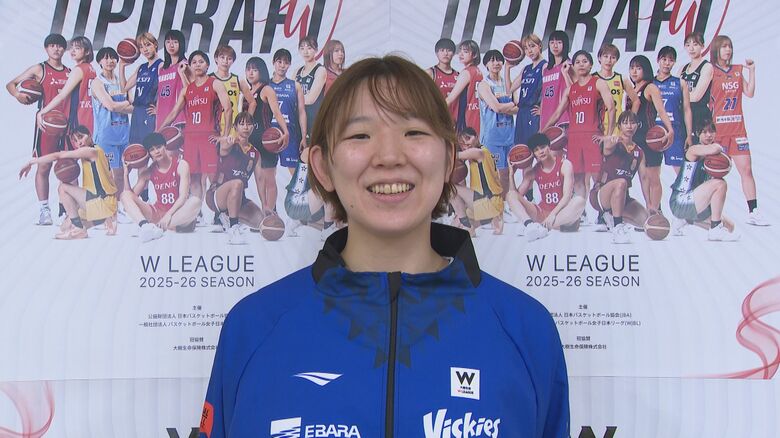 【バスケット女子】札幌山の手高からロス五輪代表入りへ…“道産子ビッグマン”栗林未和が攻守で躍動し旭川のファンが歓喜「アットホームな会場で試合をすることができてうれしかった」｜FNNプライムオンライン