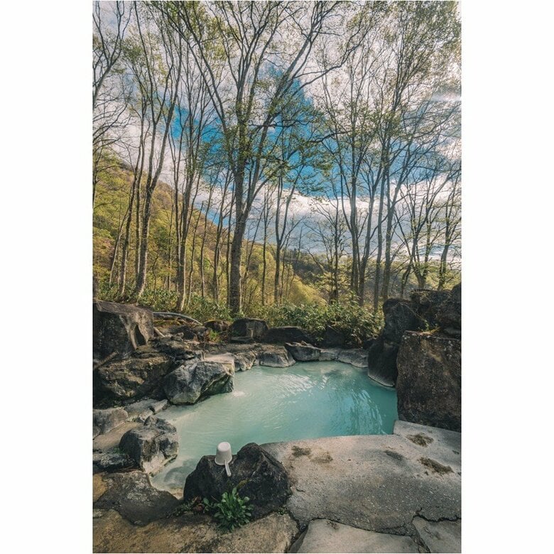 新潟県　燕温泉黄金の湯（2024年4月撮影）