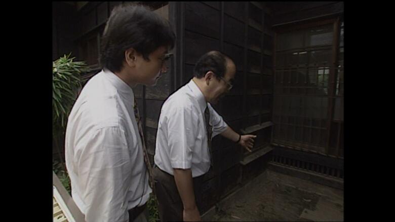 森教授とサリンの流れを検証（1994年8月）