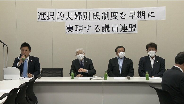 自民党有志議員による会合（6月10日）
