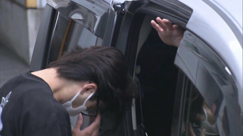 職業不詳の上平龍容疑者（25）