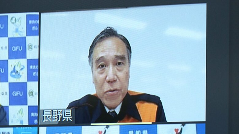 「『応援される側』ではなく『支援側』」と呼びかけた長野県の阿部知事（1月4日）