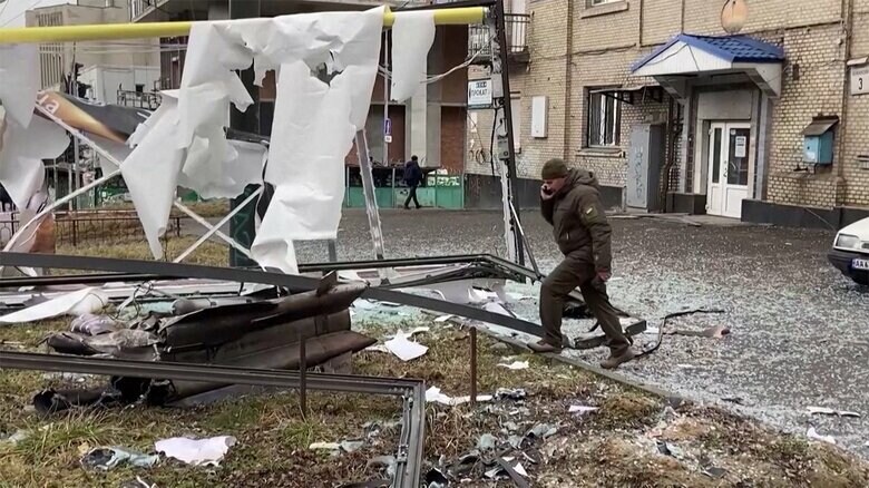 ウクライナへのロシア軍の攻撃