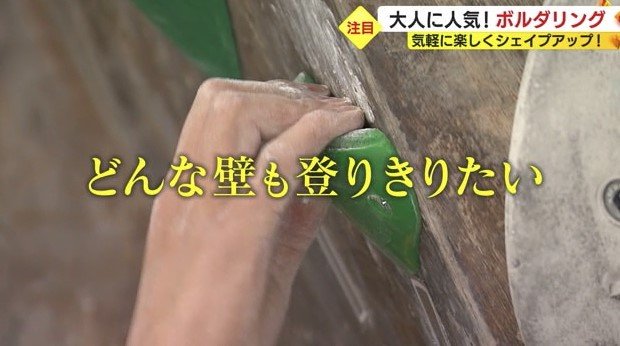 どんな壁も登り切る