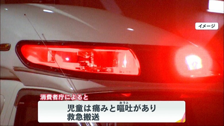 痛みと嘔吐で救急搬送