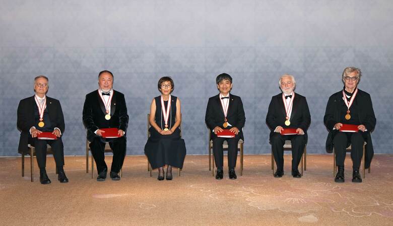 第33回高松宮殿下記念世界文化賞受賞者　―10月19日明治記念館 ©日本美術協会／産経新聞