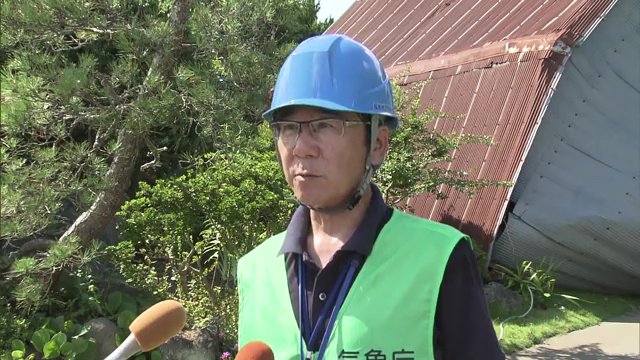 福島地方気象台の小田嶋孝一次長「回転性はみられない」