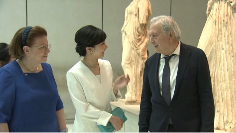 アクロポリス博物館を視察　5月27日