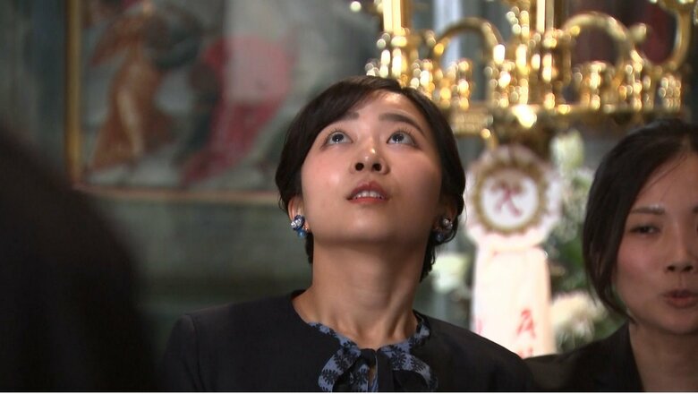 ファネロメニ修道院の壁画をご覧に　5月27日