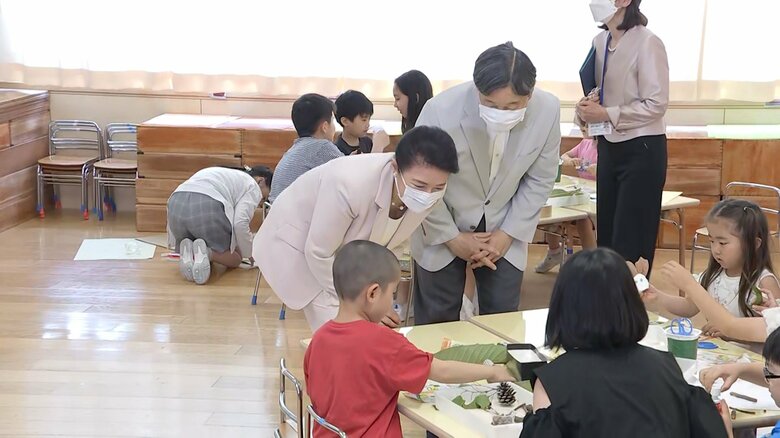 子ども達と触れあわれた　5月21日