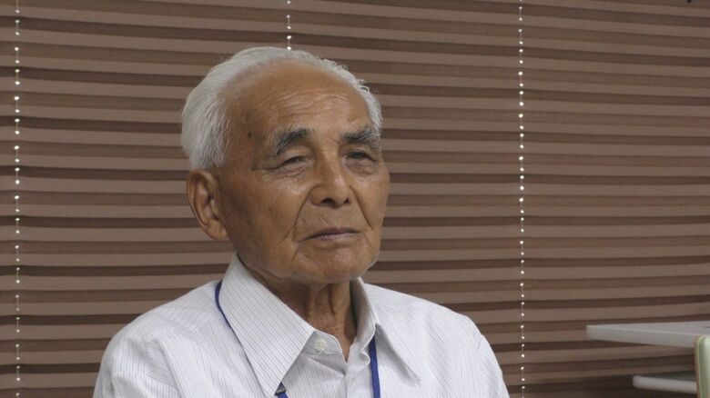 元開拓団員の久保田諫さん