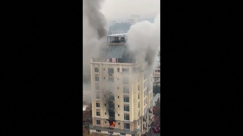 中国人を狙ったテロ事件が起きたホテル（アフガニスタン・首都カブール）
