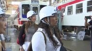 ロンドン大学の学生が震災復興を学ぶ　岩手・宮古市の三陸鉄道本社を訪問