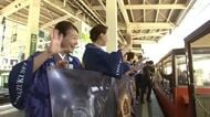 黒部峡谷トロッコ電車、2年半ぶりに全線運行再開　能登半島地震の落石で損傷した鐘釣橋の復旧工事が完了