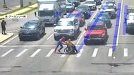 【映像】トンネルで車が火花散らし横転事故　横断歩道ではまさかのヒーロー登場　衝撃の一部始終　アメリカ