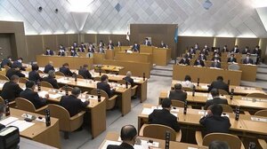 富山市議会3月定例会開会 4月退任の森市長最後の新年度予算案提出