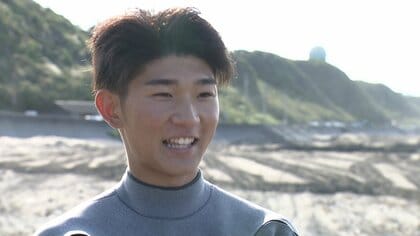“ウインドの聖地”で生まれ育った高校生プロサーファー　父との二人三脚で目指すは世界の頂