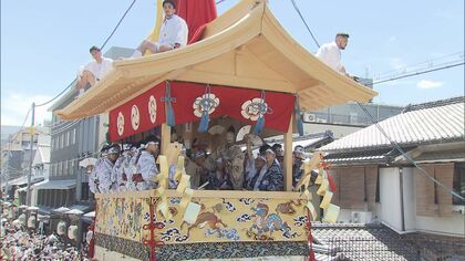 最大の難関も見事に…196年ぶり悲願の復活「鷹山」　祇園祭で後祭の山鉾巡業　棟梁たちの“熱い夏”【京都発】