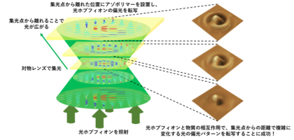 光のホプフィオンが持つ3次元渦構造の可視化に成功!-光を用いて物質中に3次元渦構造を創成する物質光操作の第一歩-