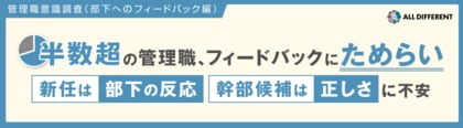 【調査】半数超の管理職、フィードバックにためらい 新任は「部下の反応」、幹部候補は「正しさ」に不安