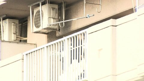 県営住宅で火事…火元の部屋の住人とみられる80代くらいの女性が死亡　50代くらいの男性が意識不明の重体　名古屋市