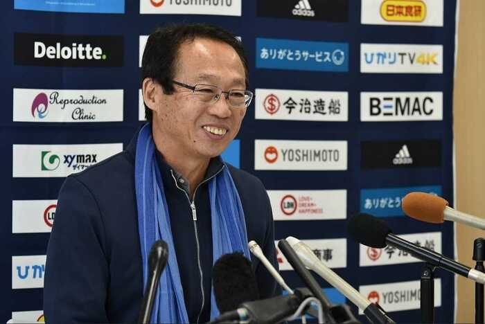 FC今治のオーナーを務める岡田氏