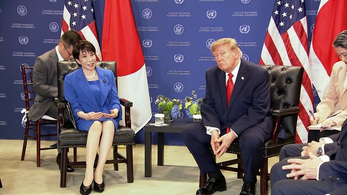 ニューヨークでの日米首脳会談