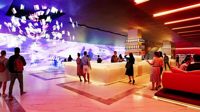 「DHAWA（ダーワ）」は2027年秋に開業予定（提供：エスコン）