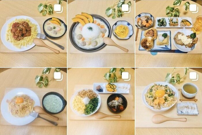 「半年前」のメニューもおいしそうだが…